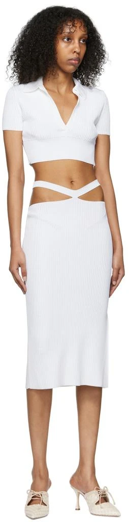 Anna October SSENSE Exclusive White Sicily Polo 4