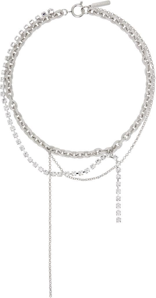 JUSTINECLENQUETジャスティーヌクランケEVIE NECKLACE Justine Clenquet Silver Evie Necklace - JEWELRY - BeyondStyle