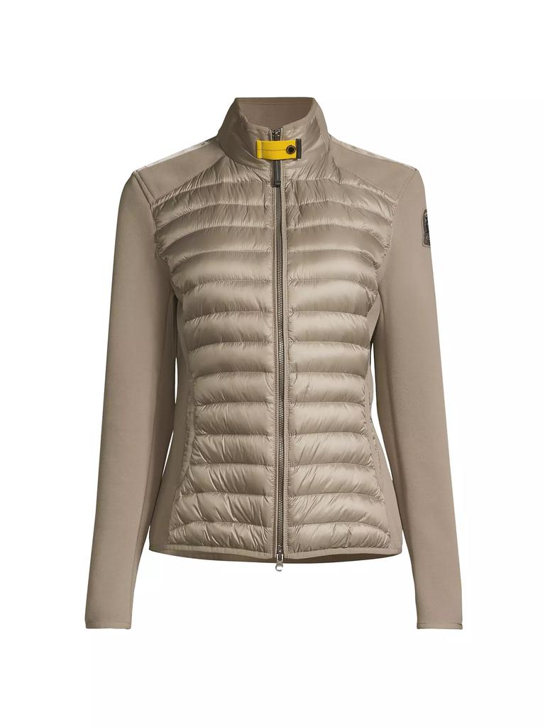 Parajumpers Olivia Knit-Sleeve Jacket