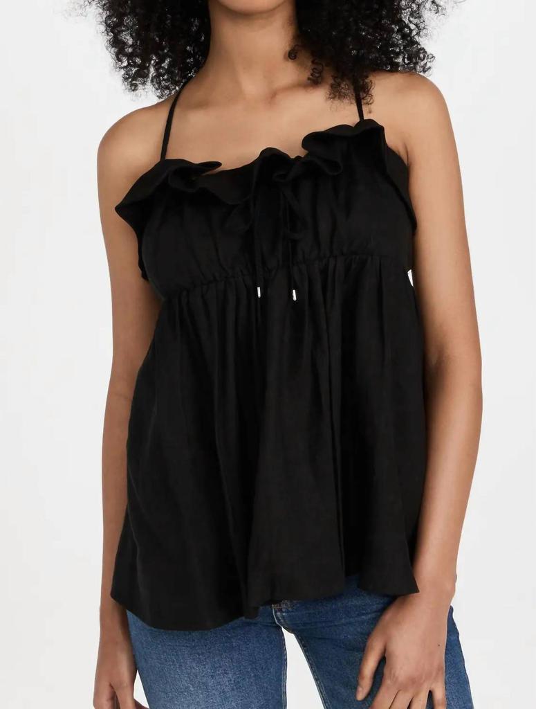 MARISSA WEBB Marissa Webb - JAYCE LINEN LACED EMPIRE TOP