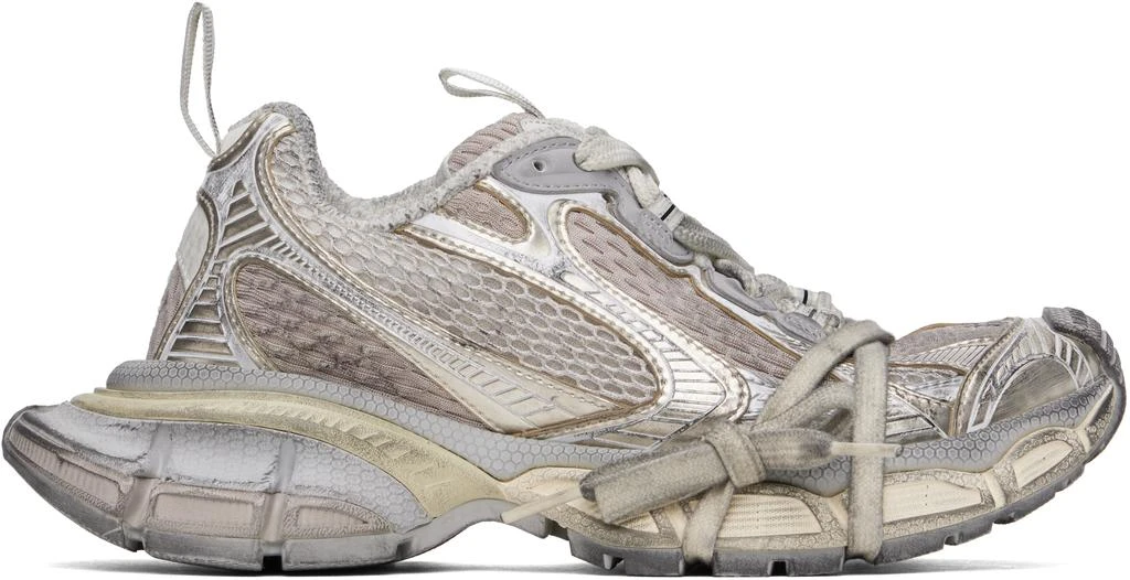 Balenciaga Silver & Beige 3XL Sneakers 1