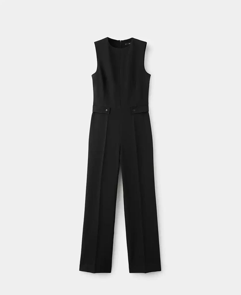 Mango Women
s Long Suit-Style Jumpsuit