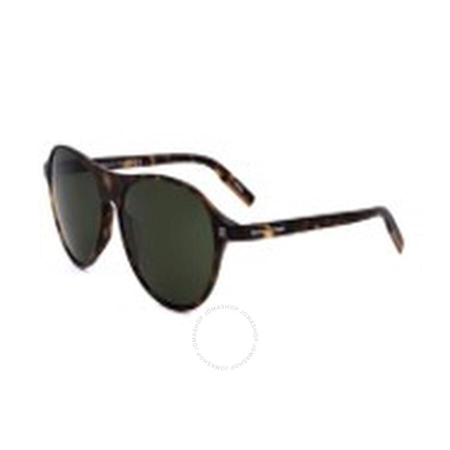 Ermenegildo Zegna Green Oval Ladies Sunglasses EZ0168 52N 58