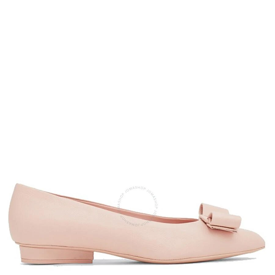 Salvatore Ferragamo Salvatore Ferragamo Ladies Powder Rose Viva Ballet Flats 1