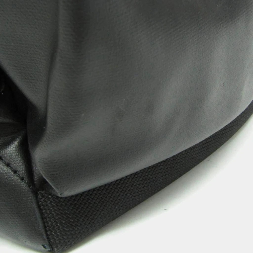 Chanel Chanel Black Coated Canvas and Leather Paris Biarritz Tote Bag 11