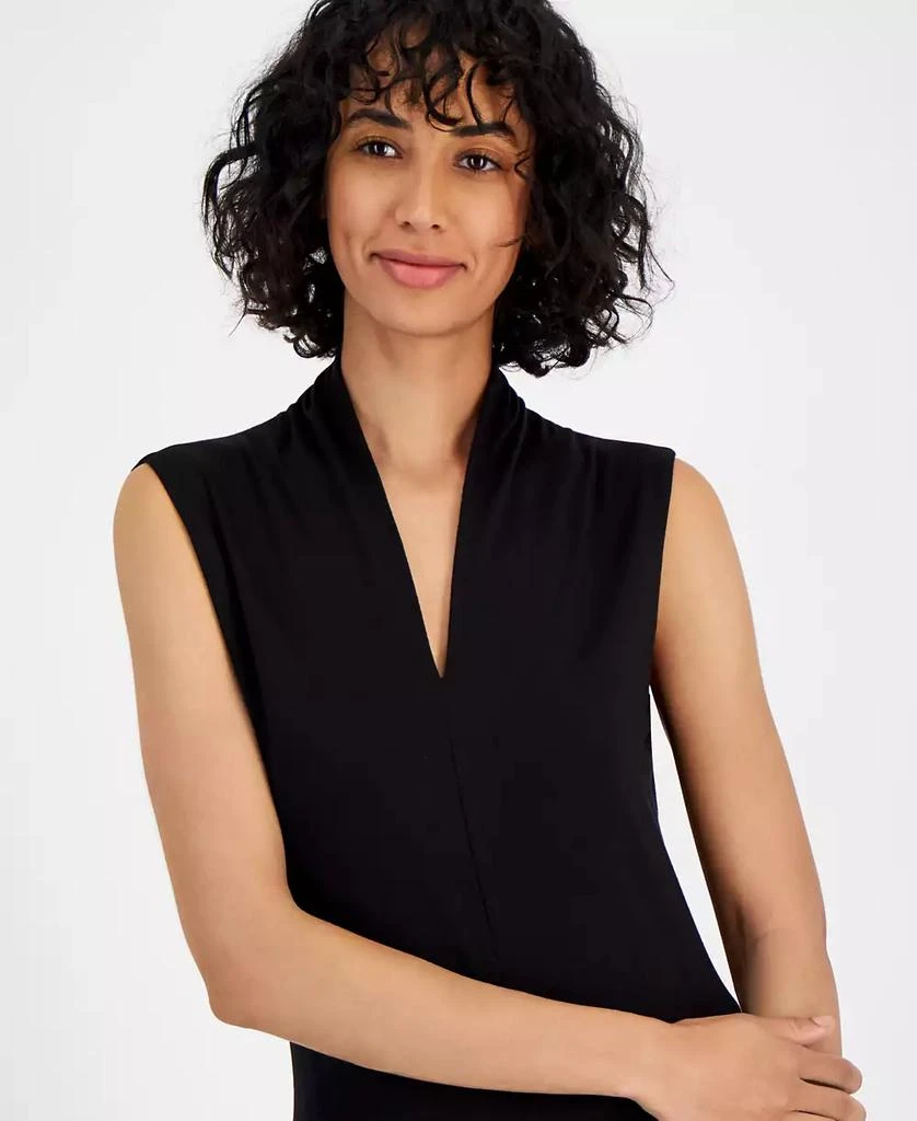 Tahari Women's V-Neck Sleeveless Top 3