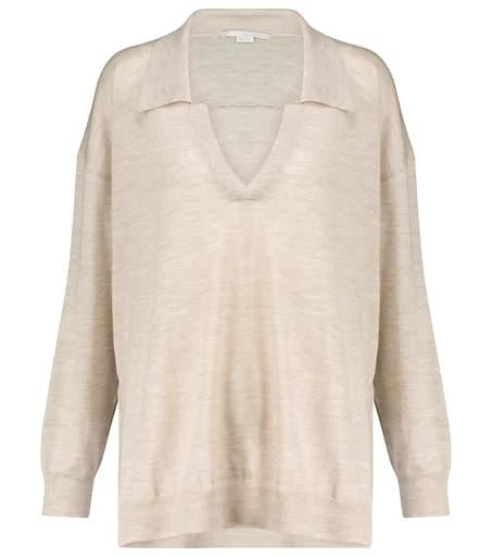 Stella McCartney Knitted wool polo 1