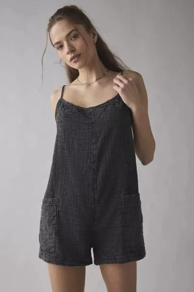 Out From Under Out From Under Cabot Cotton Gauze Tie-Back Romper 1