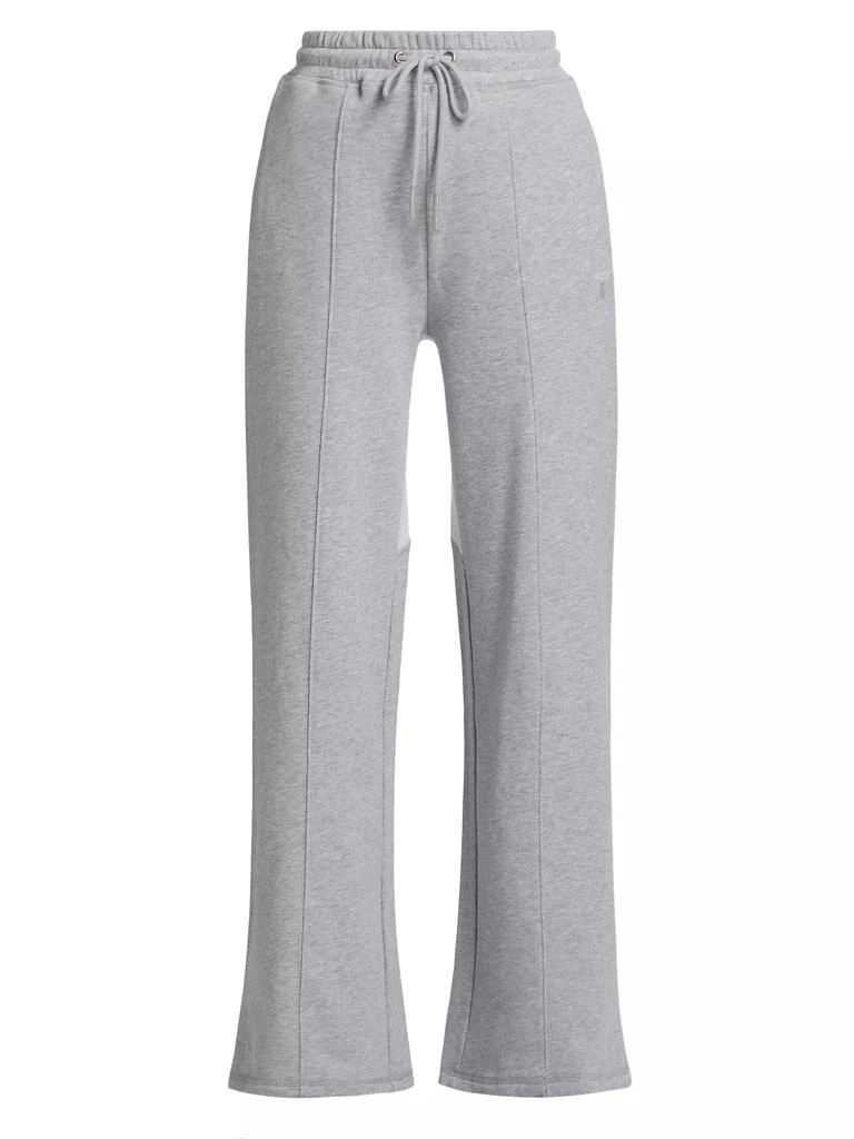 Terez Heart-Motif Cotton-Fleece Sweatpants 1