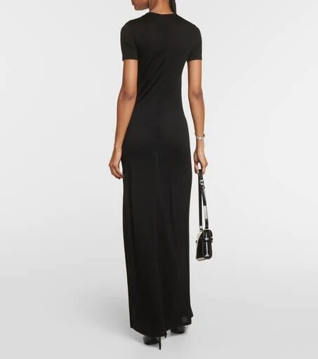Yves Saint Laurent Wool jersey T-shirt dress 3