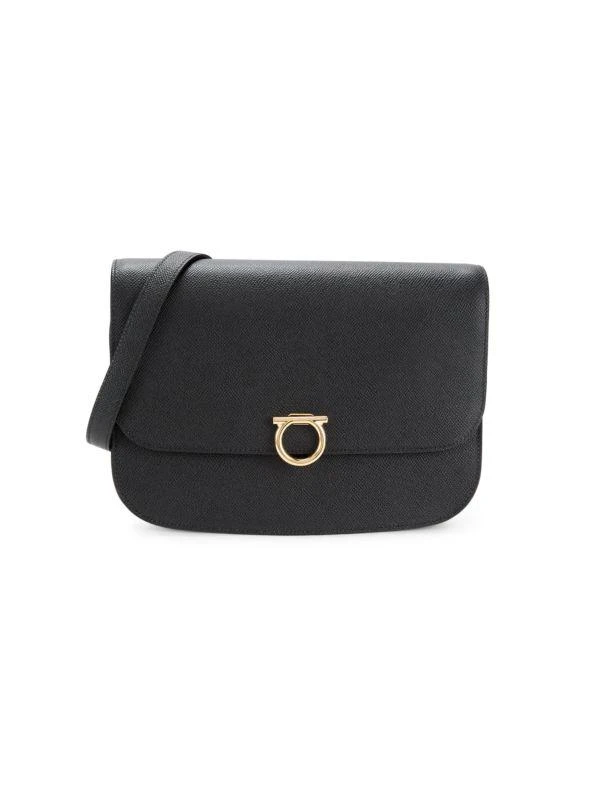 Salvatore Ferragamo Gemini Leather Shoulder Bag 1
