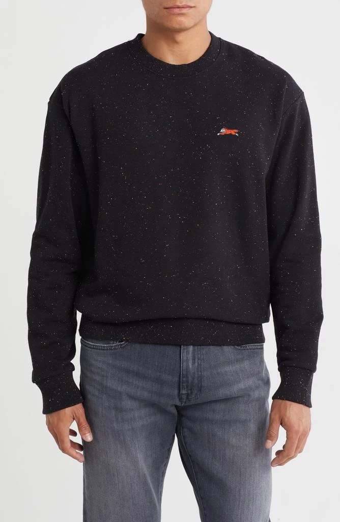 Icecream Speckled Cotton French Terry Sweatshirt 1