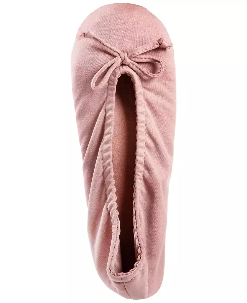 Isotoner Signature Women's Satin Ballerina Slippers 3