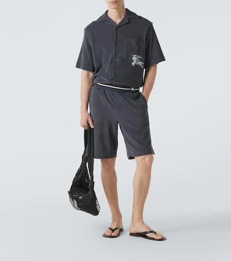 Burberry EKD cotton terry shorts 2