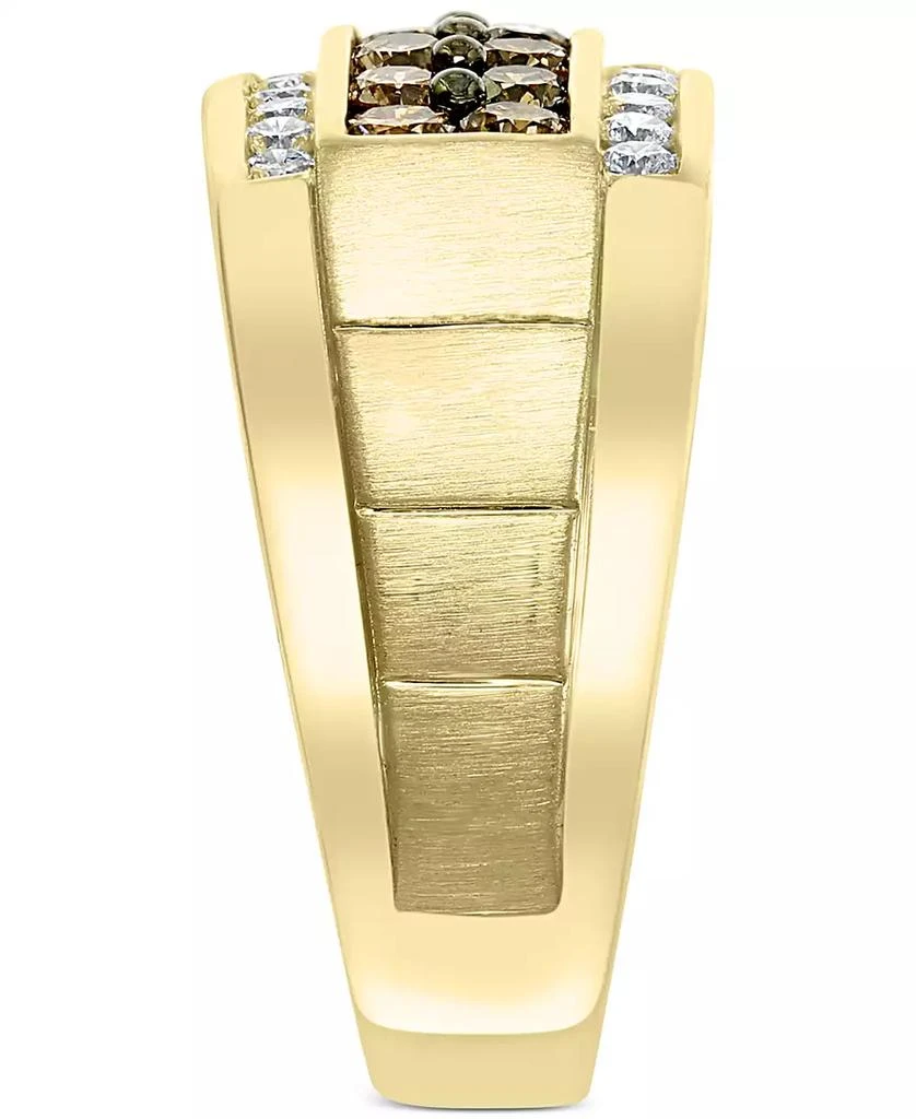 Effy EFFY® Men's Multi-Color Diamond Ring (1-3/8 ct. t.w.) in 14k Gold 5