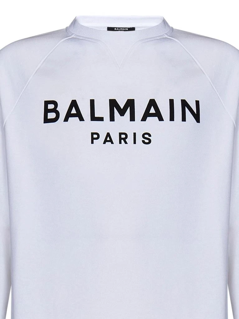 Balmain Balmain Logo Printed Crewneck Sweatshirt 3