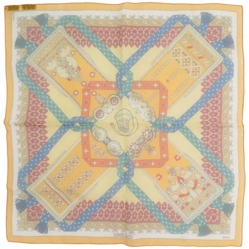 Hermes yellow Silk Scarf (Pre-Owned)