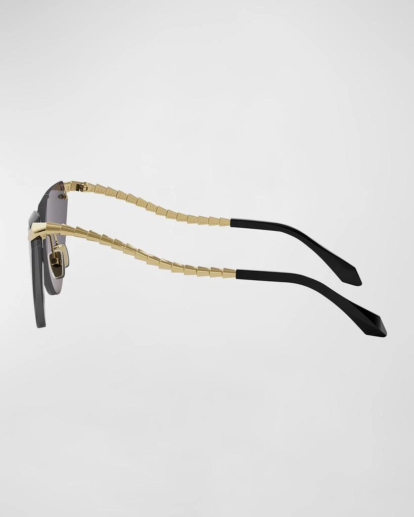 BVLGARI Serpenti Viper Cat-Eye Sunglasses 4