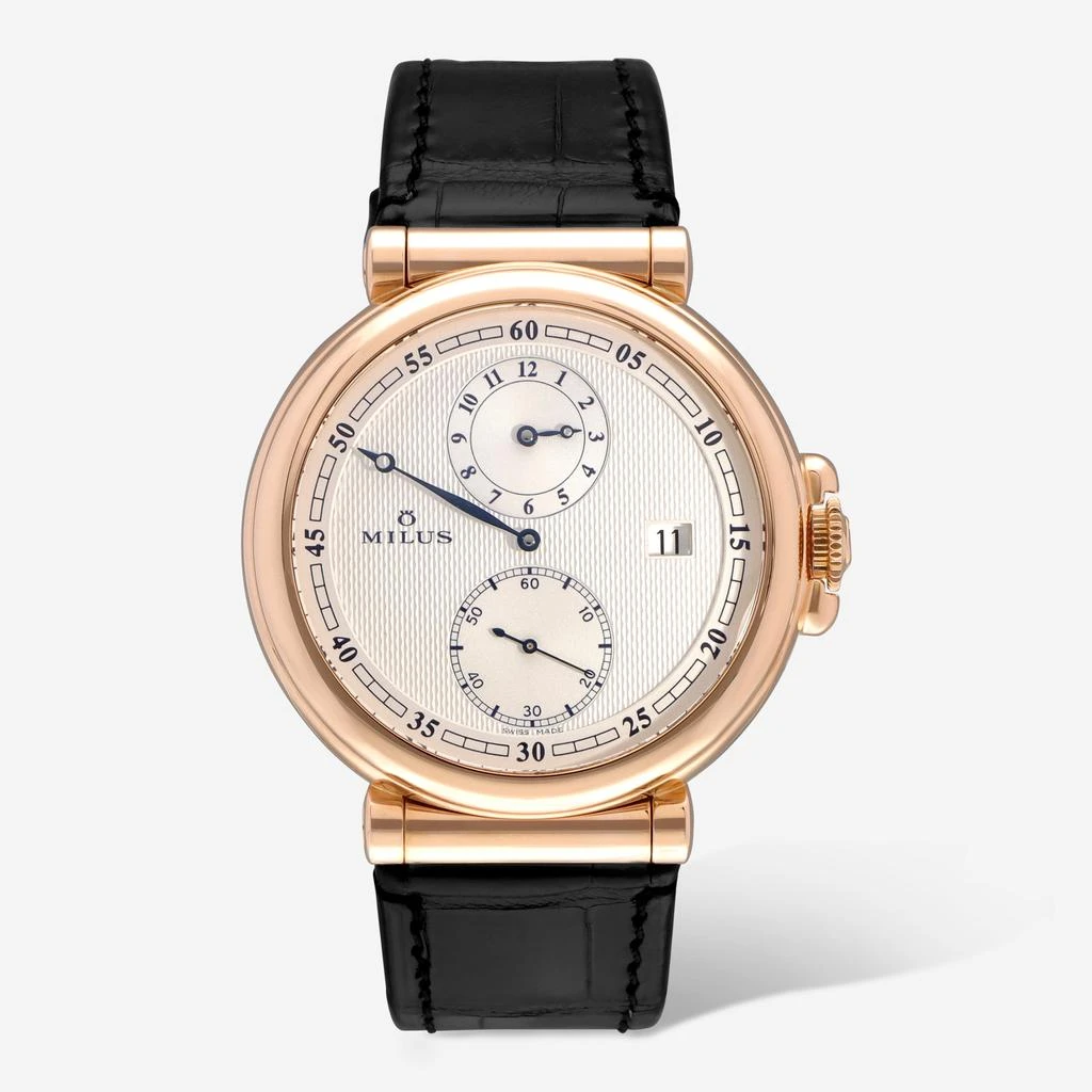 Milus Milus Zetios Chronograph 18K Rose Gold 42mm Automatic Men's Watch ZET-ZP01 1