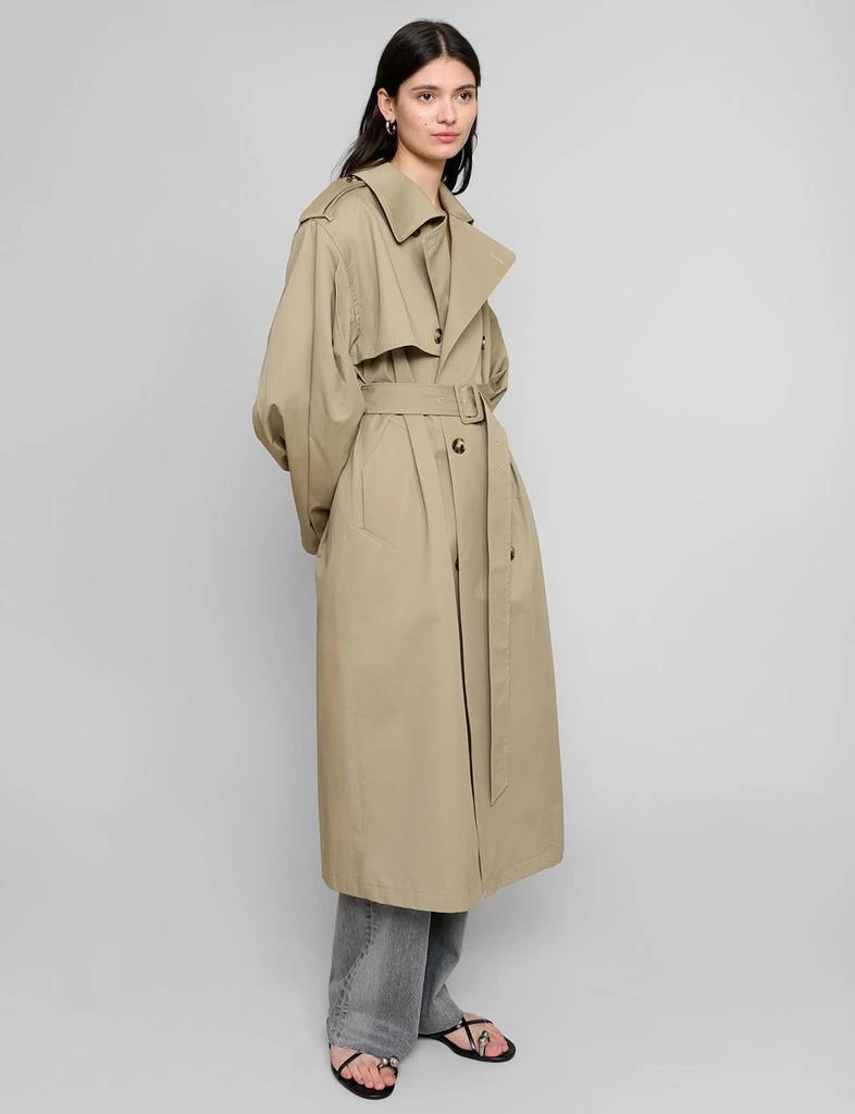 Pixie Market Oversized Padded Trench Coat 1