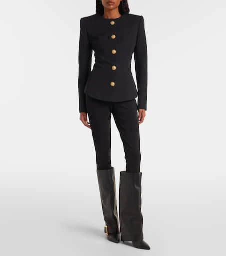 Balmain Virgin wool blazer 2