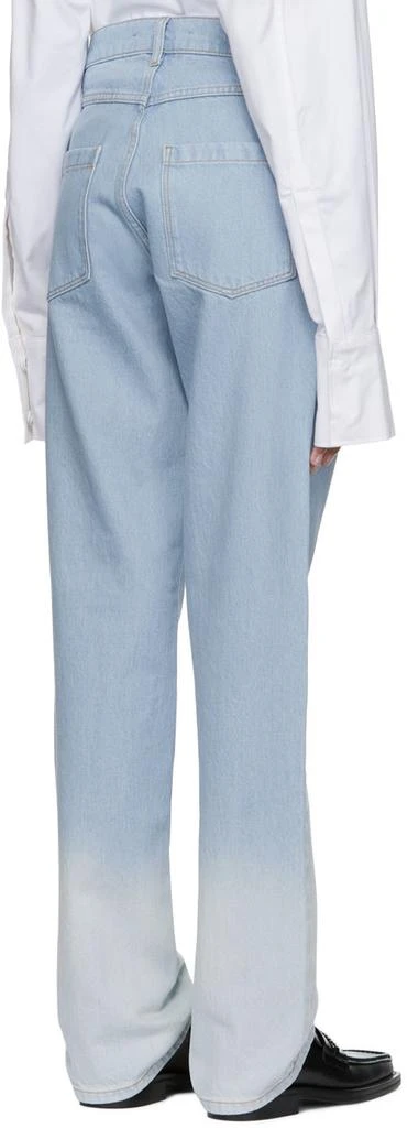Bianca Saunders Blue Straight Leg Jeans 3
