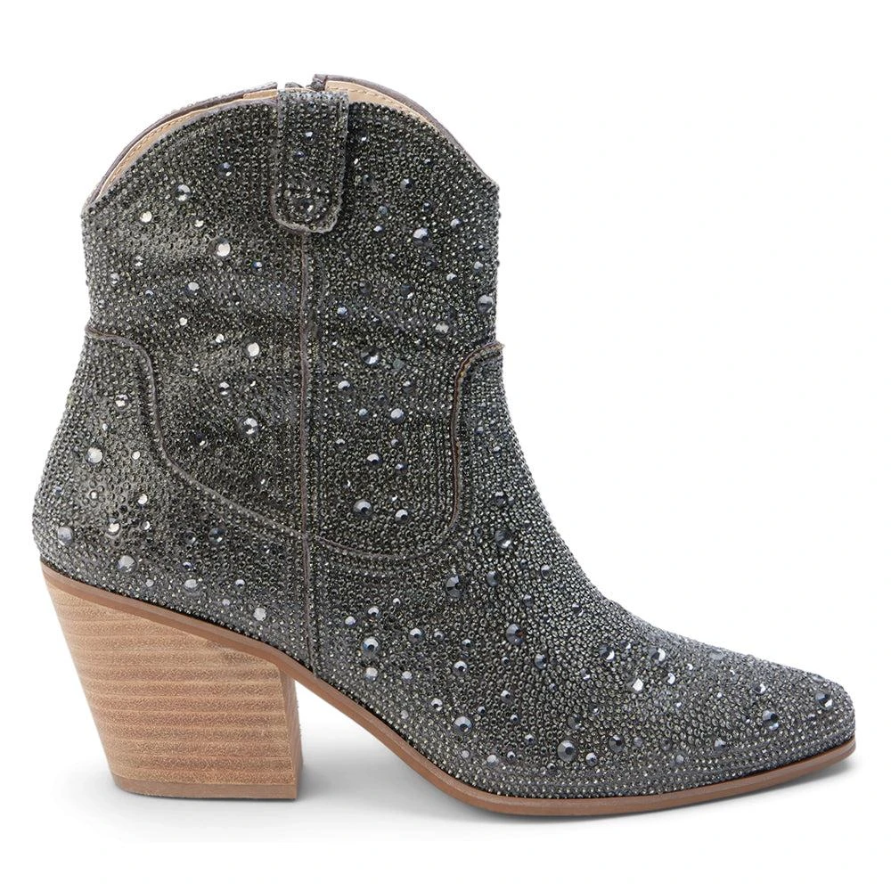 Matisse Harlow Rhinestone Cowboy Booties 1