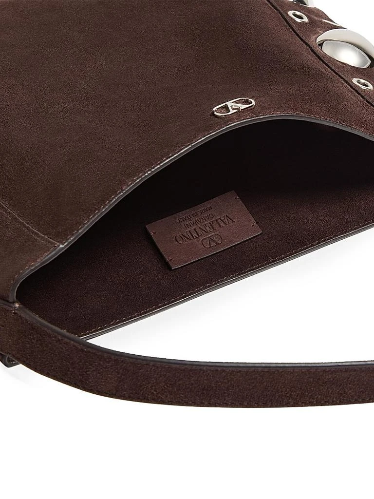 Valentino Nellcôte Suede Shoulder Bag with Fringes 6