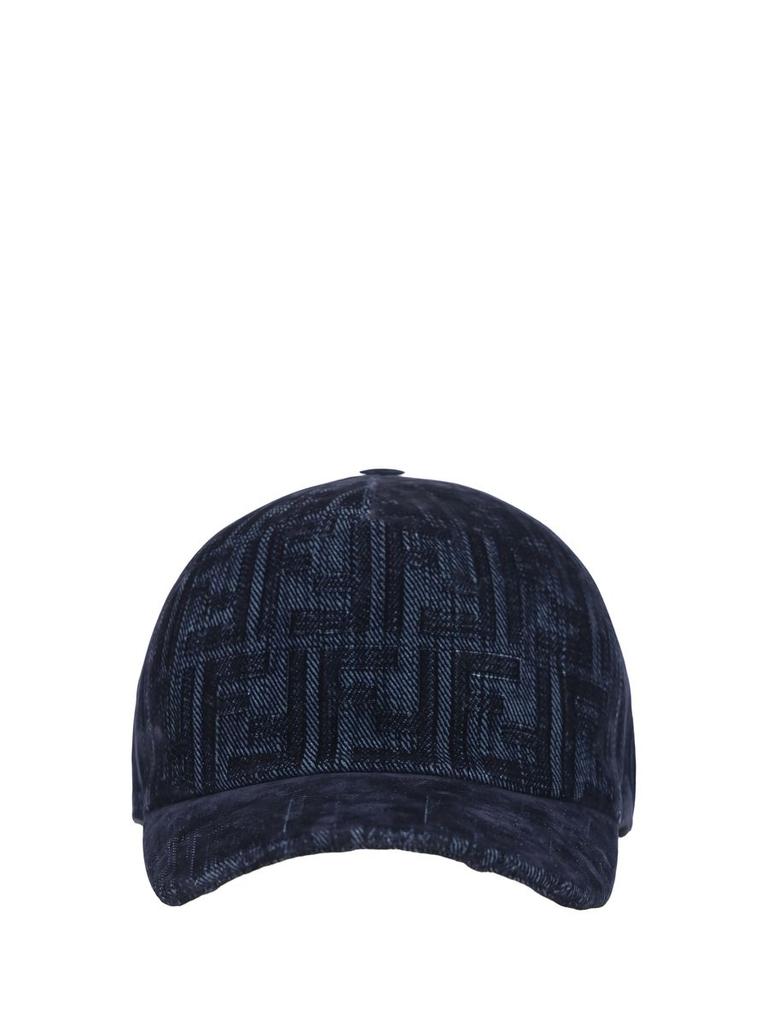 ハット FENDI WOOL BASEBALL HAT Hat Fabric Brown | Fendi