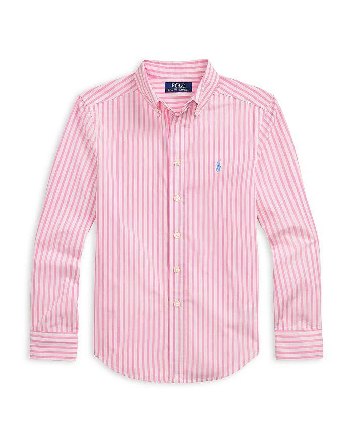 Ralph Lauren Boys' Plaid Cotton Poplin Shirt - Little Kid, Big Kid 1