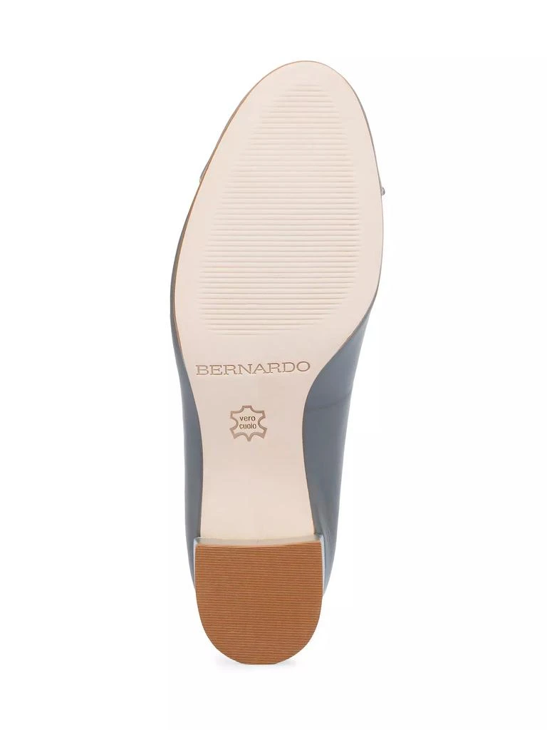 Bernardo Marisol Leather Cap-Toe Pumps 7