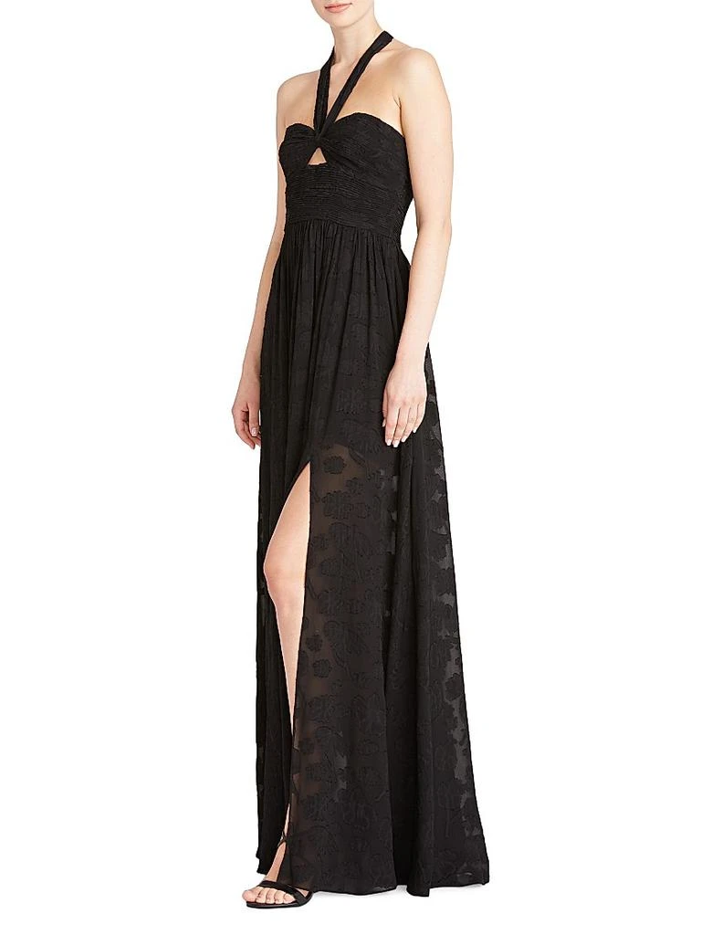 AMUR Lilyana Halter Maxi Dress 6
