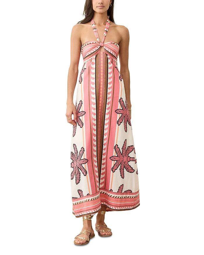 slim fit dress slacks Marine Layer Women's Canyon Halter Dress - Multi - Size L