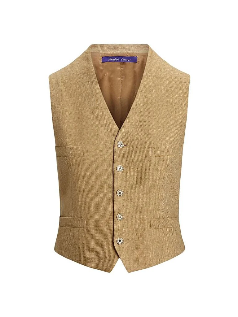 Ralph Lauren Jaden Rustic Twill Vest 1