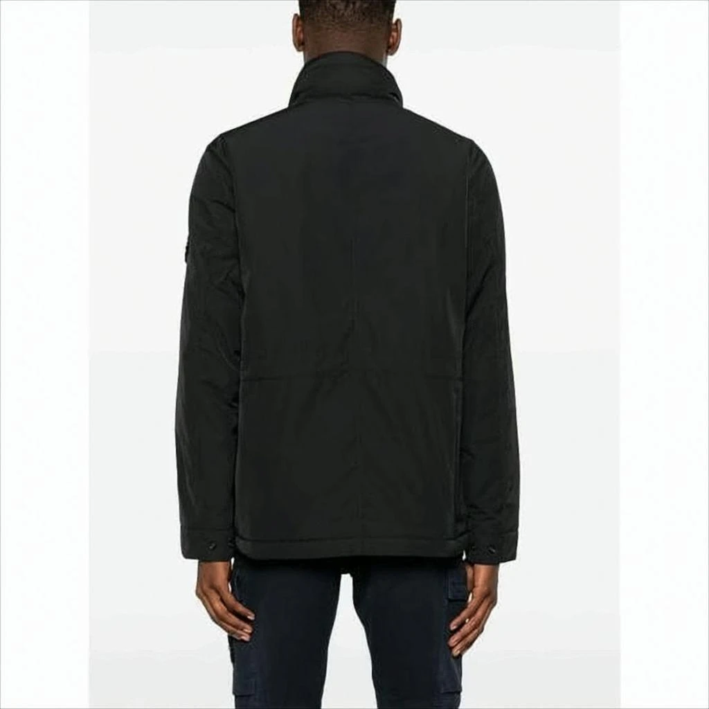Stone Island Padded Jacket with High Collar 2