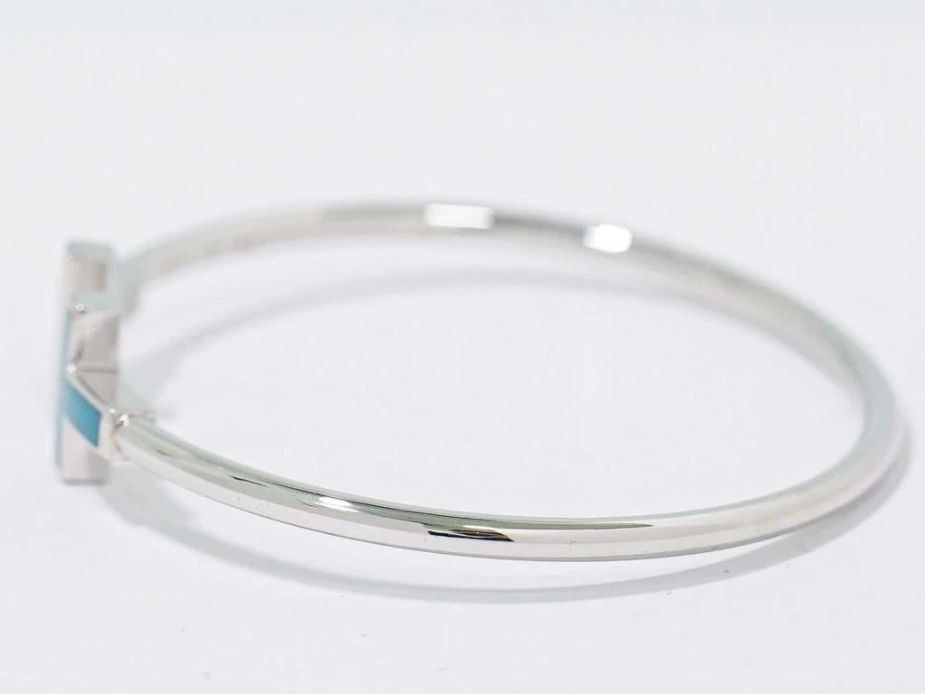 Tiffany 
Co. T Wire Bracelet 18K gold With Diamonds And  _gold,Diamond, Bracelet Jewelry (Pre-Owned) 2