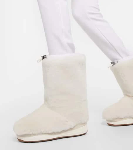 Bogner Les Arcs shearling snow boots 4