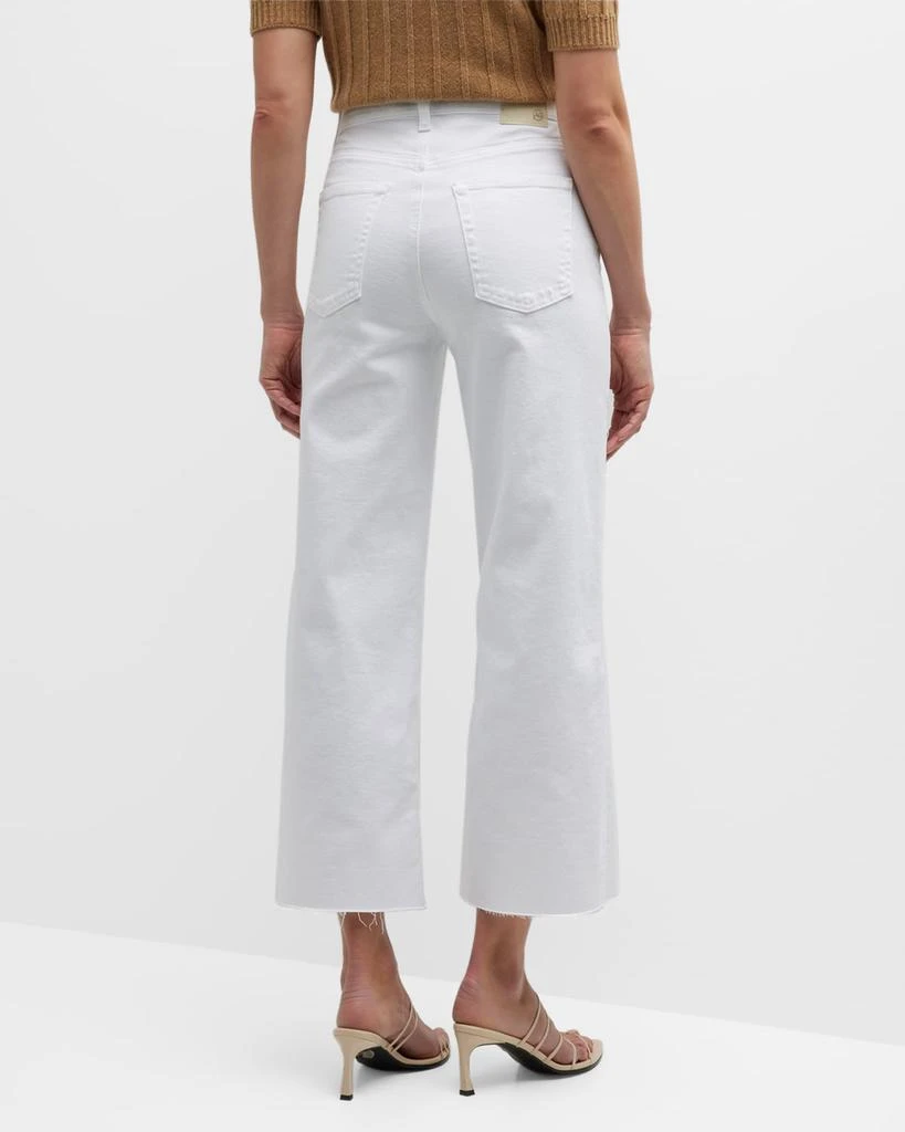 AG Jeans Saige High Rise Wide-Leg Crop Jeans 3