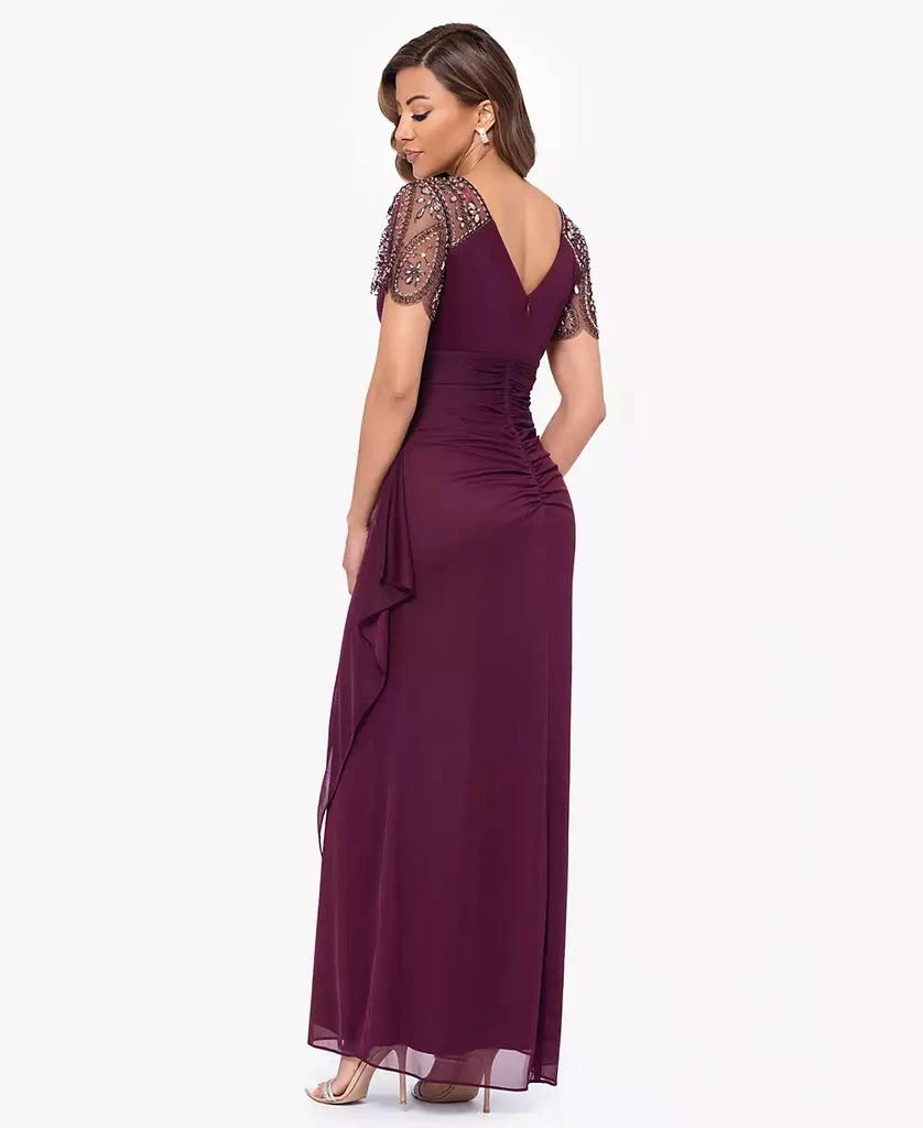 XSCAPE Petite Embellished Chiffon Gown 3