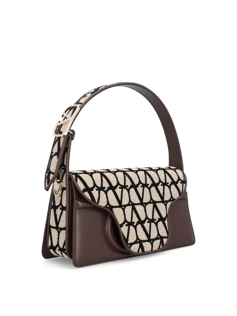 Valentino Valentino Le Grand Deuxième Logo Plaque Shoulder Bag 3
