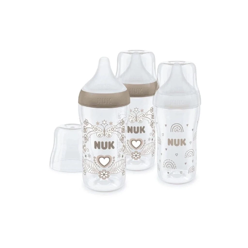 NUK NUK - Perfect Match 3pcs Bottle Set Rainbow Heart 1