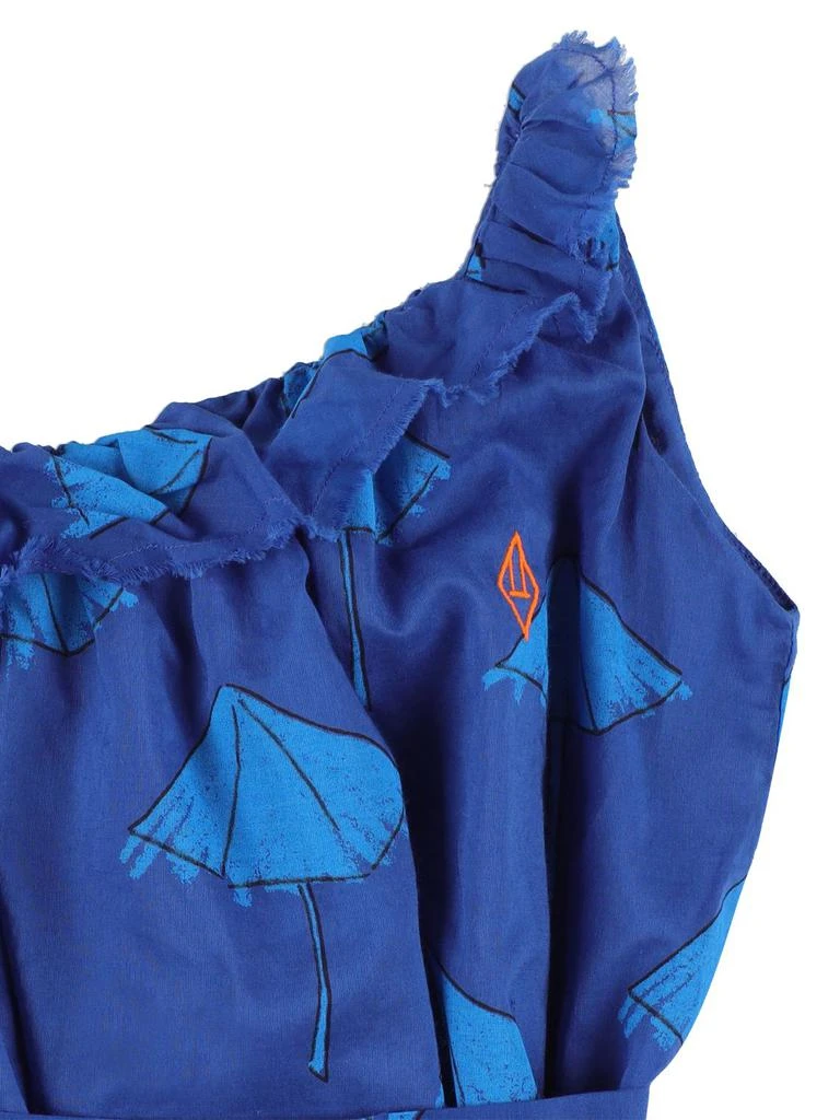 The Animals Observatory Umbrella Print Cotton Dress 1