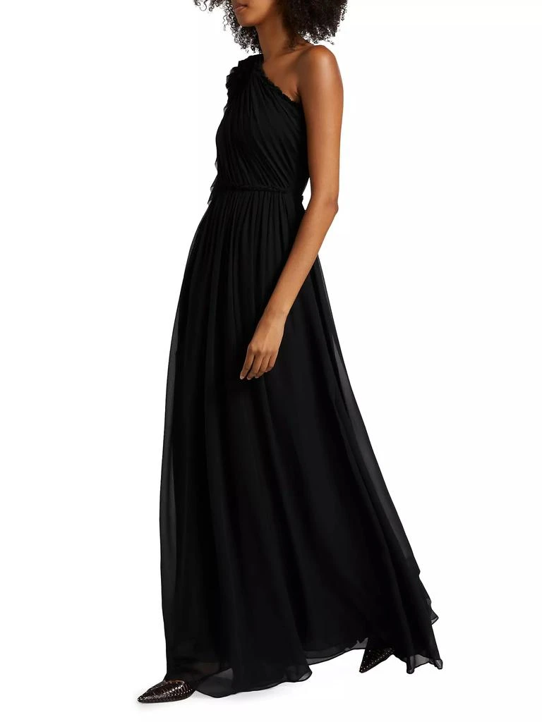 Ulla Johnson Adona Silk One-Shoulder Gown 4
