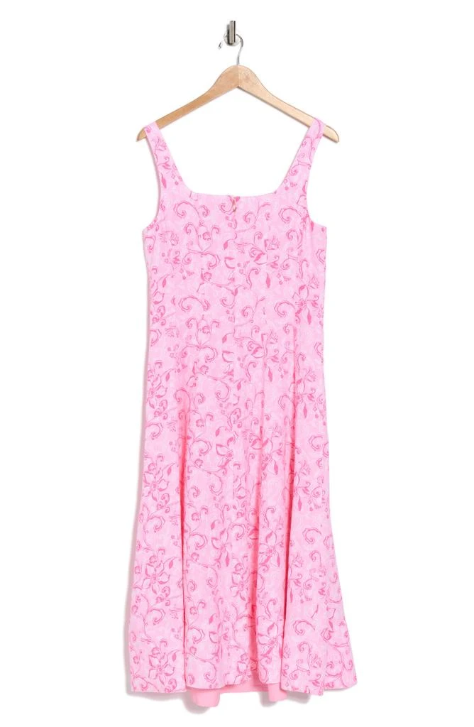 lilly pulitzer fit and flare dress Nelly Stretch Midi Dress main image 0