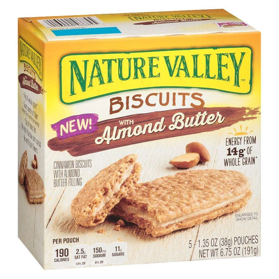 Nature Valley Biscuits Cinnamon 
Almond Butter