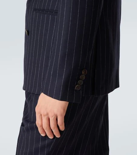 Saman Amel Striped wool blazer 6