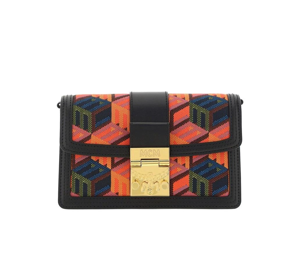 MCM MCM Logo Detailed Mini Crossbody Bag 1