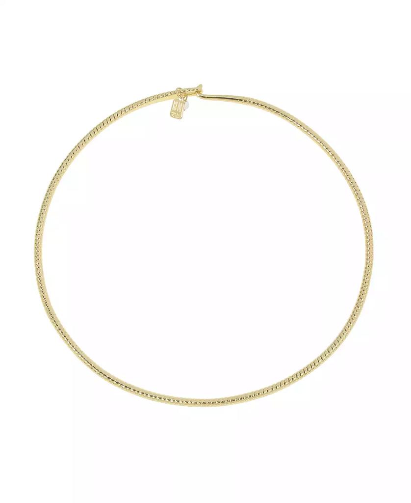 Robert Lee Morris Textured Round Wire Collar Necklace