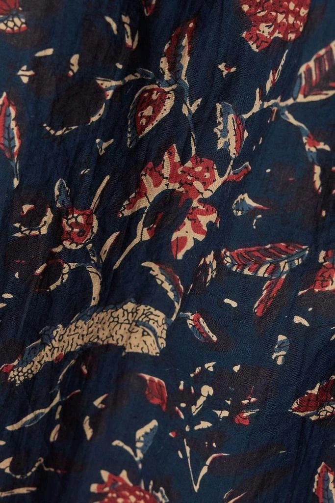Apiece Apart Kira Blousy floral-print cotton blouse 4