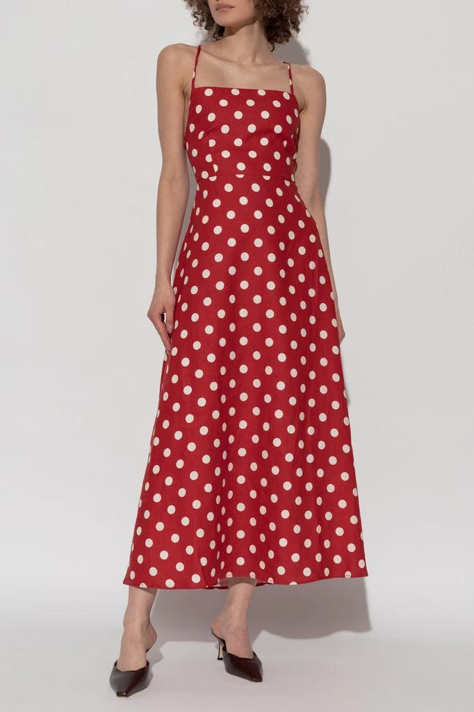 Posse POSSE Classic Polka Dot Maxi Dress 3